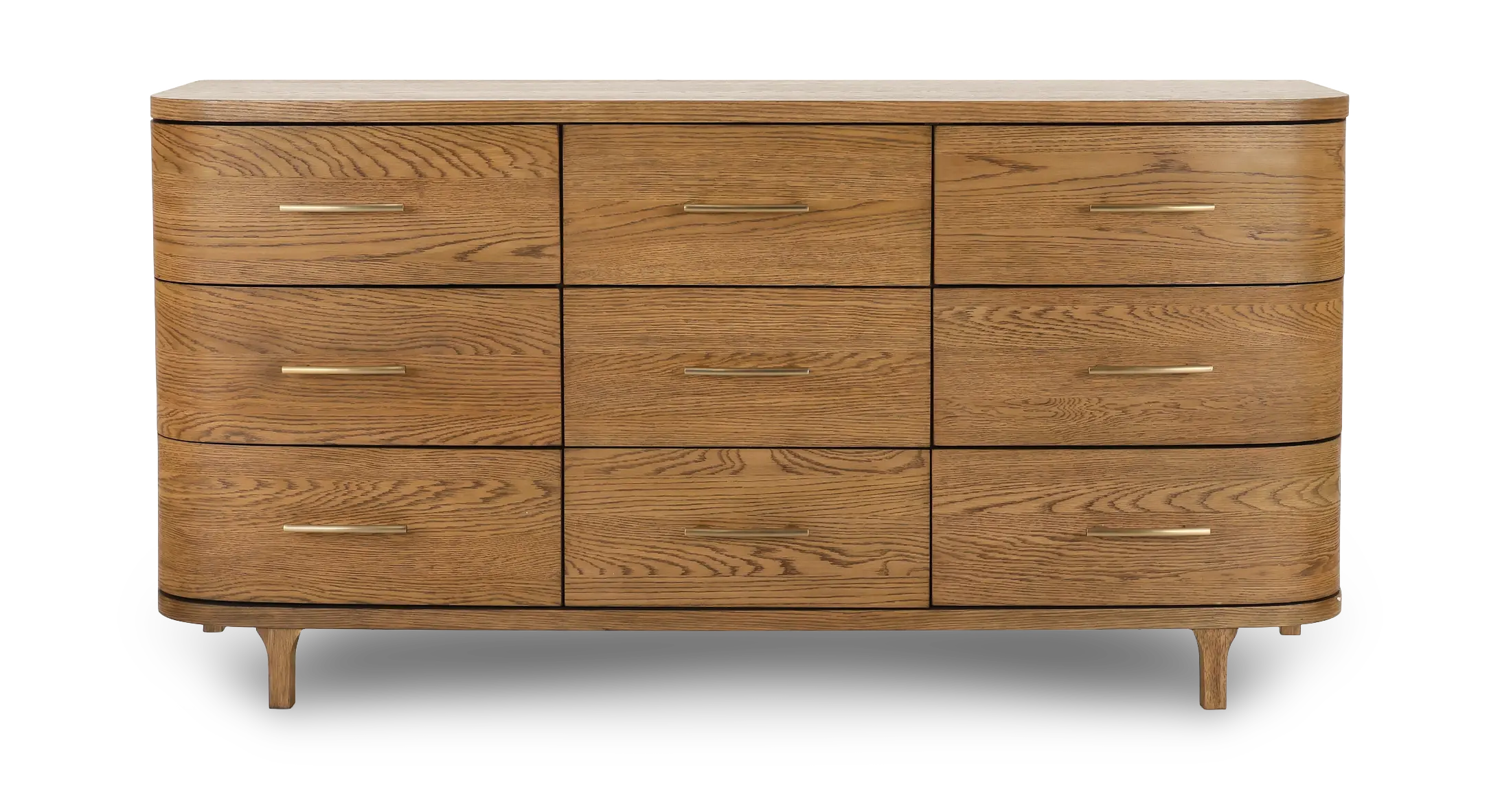 Amore Natural Oak 9-Drawer Dresser-1
