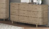 Amore Natural Oak 9-Drawer Dresser