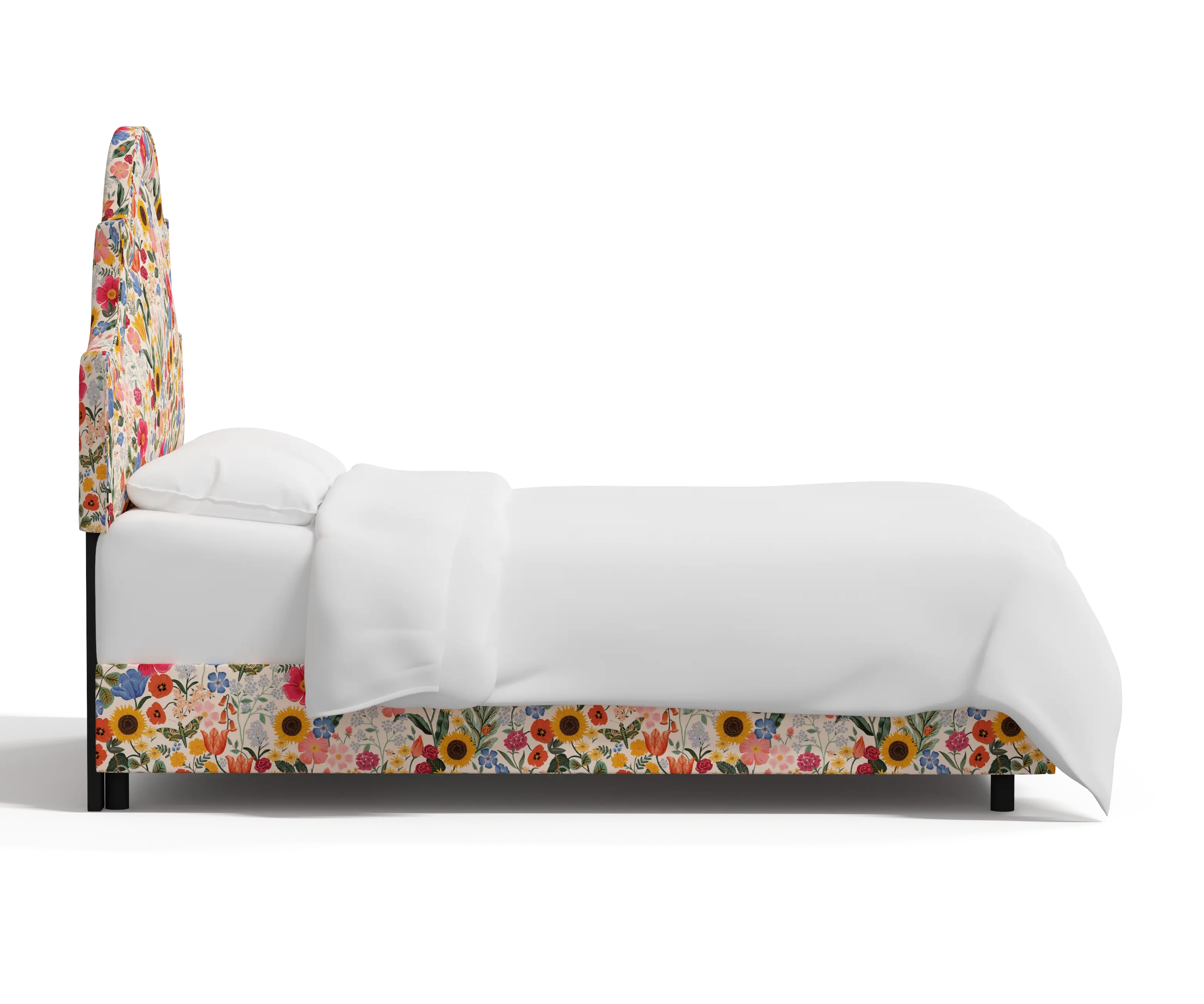 RPC182BEDRPCBLSBLSLCB Rifle Paper Co Belmont Blossom Blush Queen Bed-3