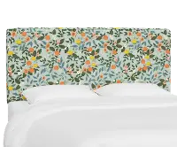 RPC484CRPCCTGRMNLCB Rifle Paper Co Fairbanks Citrus Grove Mint Cal-King Headboard