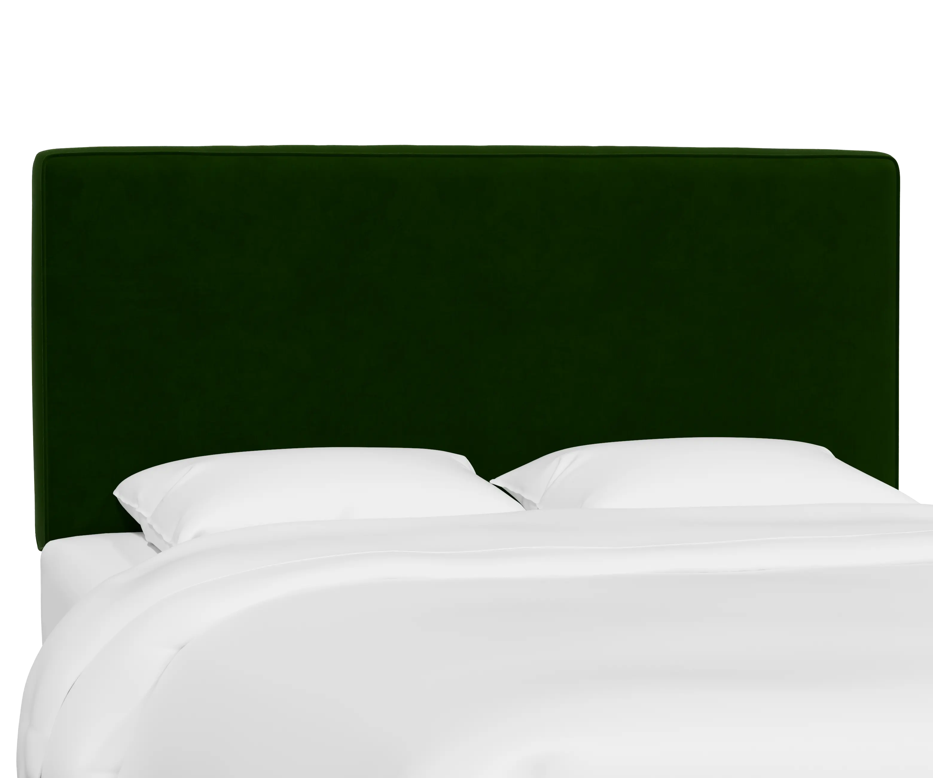 RPC484CTTNEMR Rifle Paper Co Fairbanks Titan Emerald Velvet Cal-King Headboard-2
