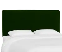 RPC484CTTNEMR Rifle Paper Co Fairbanks Titan Emerald Velvet Cal-King Headboard