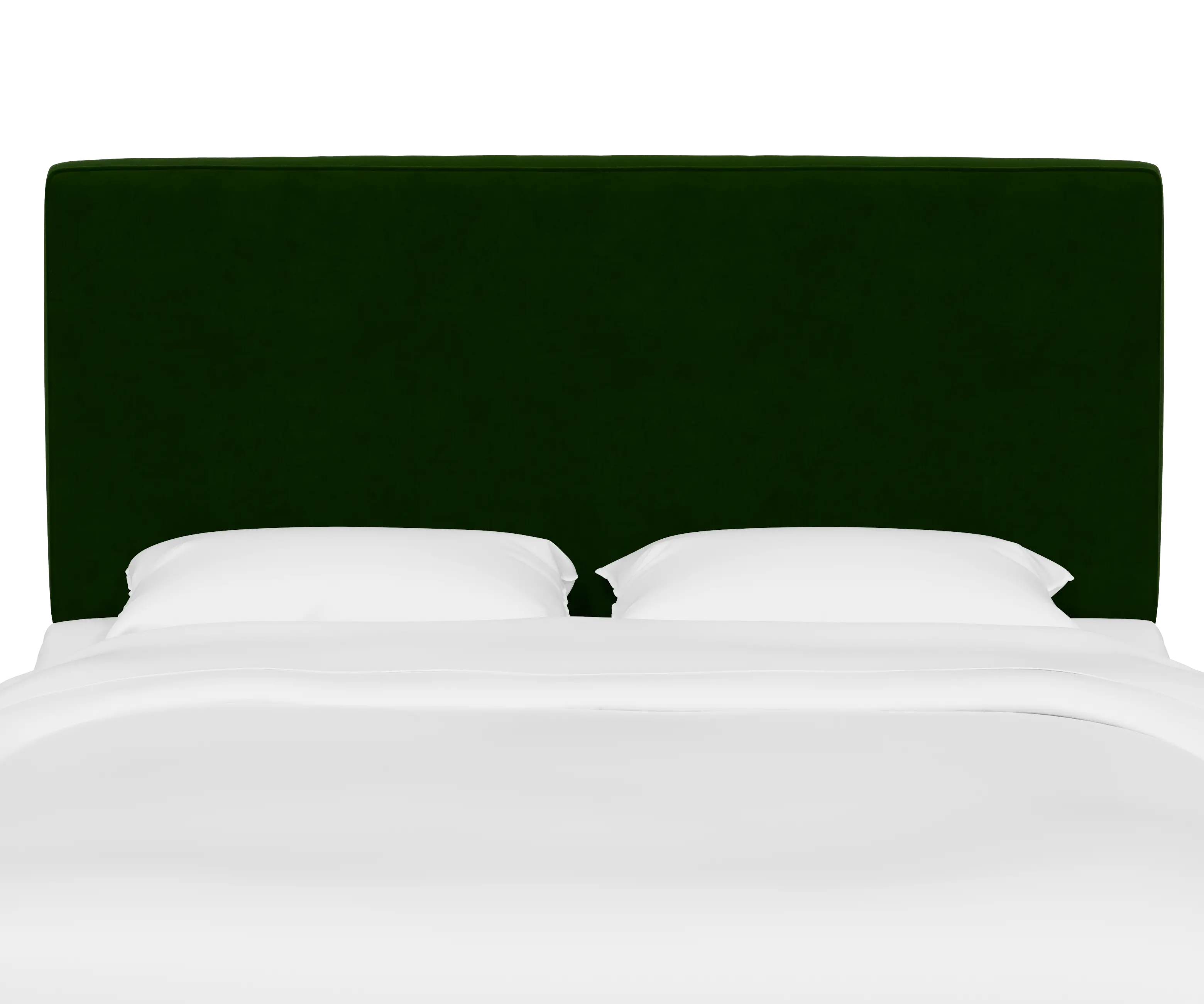 RPC484CTTNEMR Rifle Paper Co Fairbanks Titan Emerald Velvet Cal-King Headboard-3