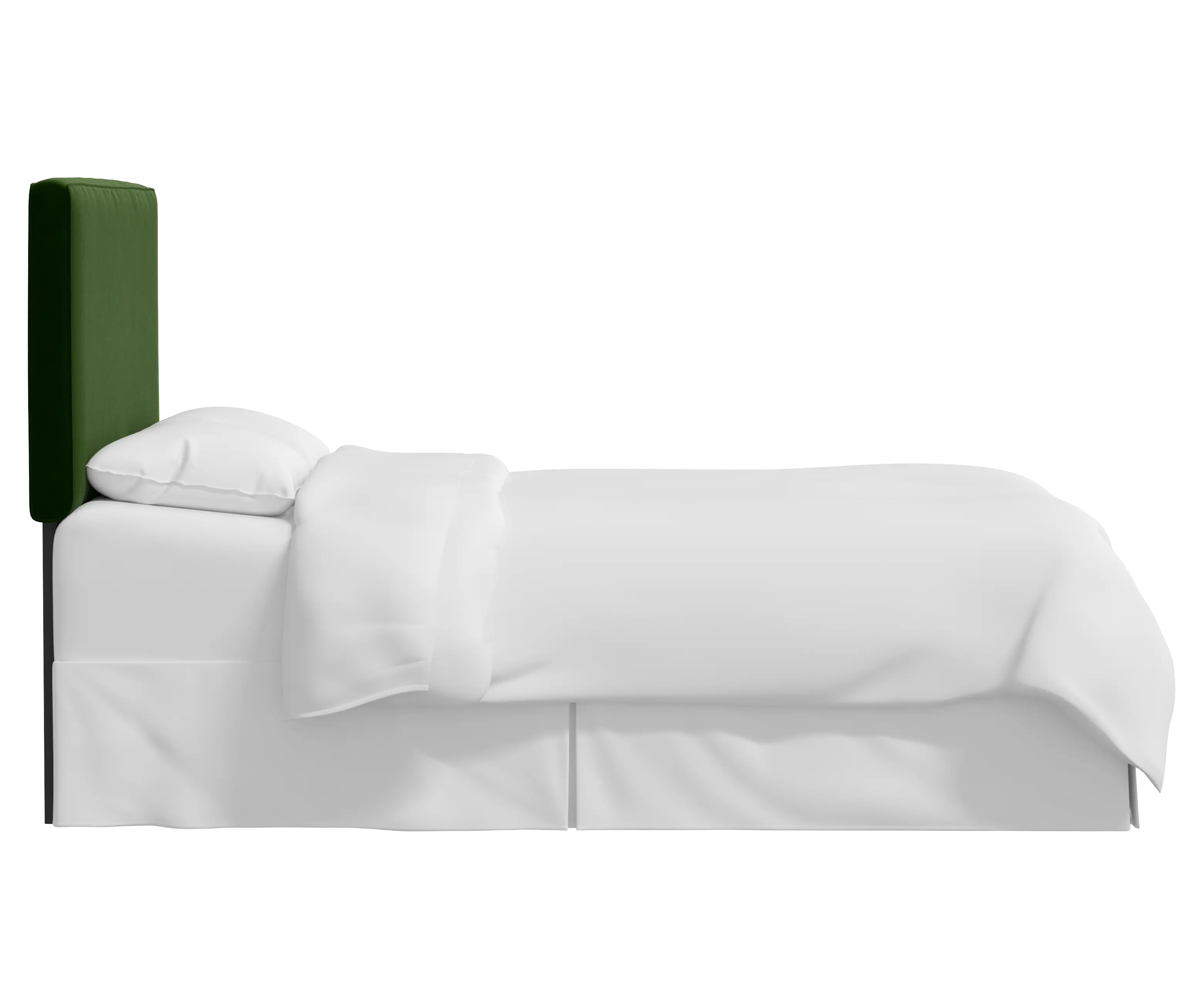 RPC484CTTNEMR Rifle Paper Co Fairbanks Titan Emerald Velvet Cal-King Headboard-1