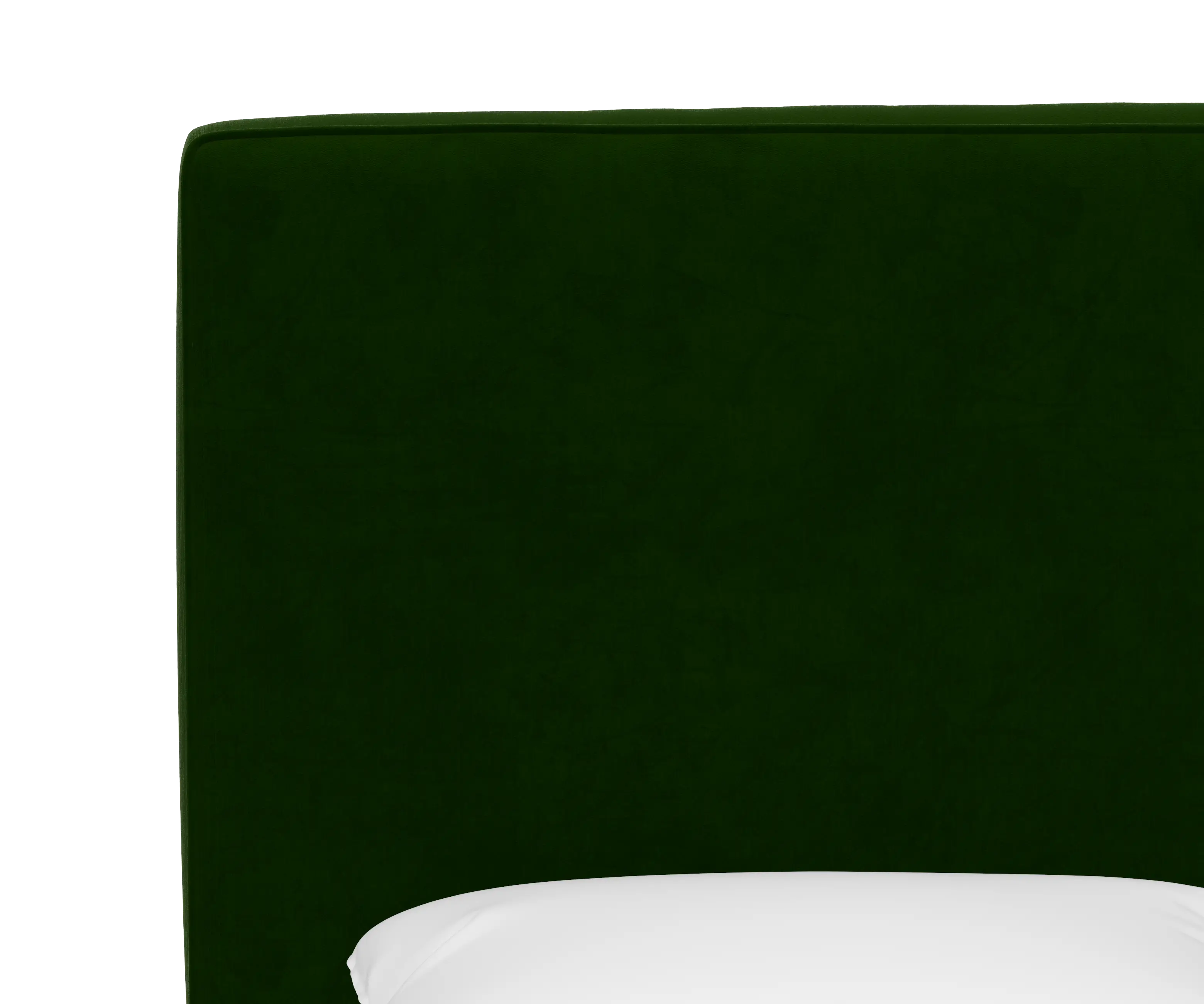 RPC484CTTNEMR Rifle Paper Co Fairbanks Titan Emerald Velvet Cal-King Headboard-4