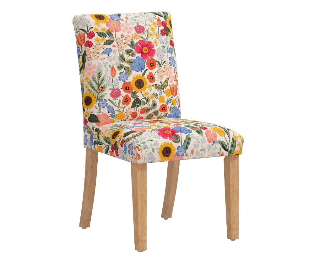 Rifle Paper Co Beth Blossom Blush Dining Chair