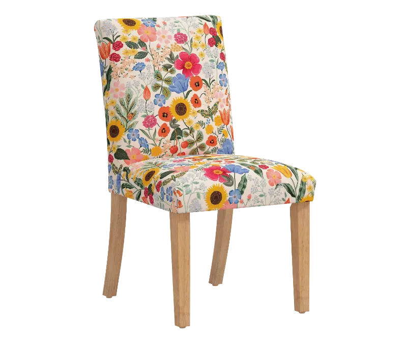 Rifle Paper Co Beth Blossom Blush Dining Chair