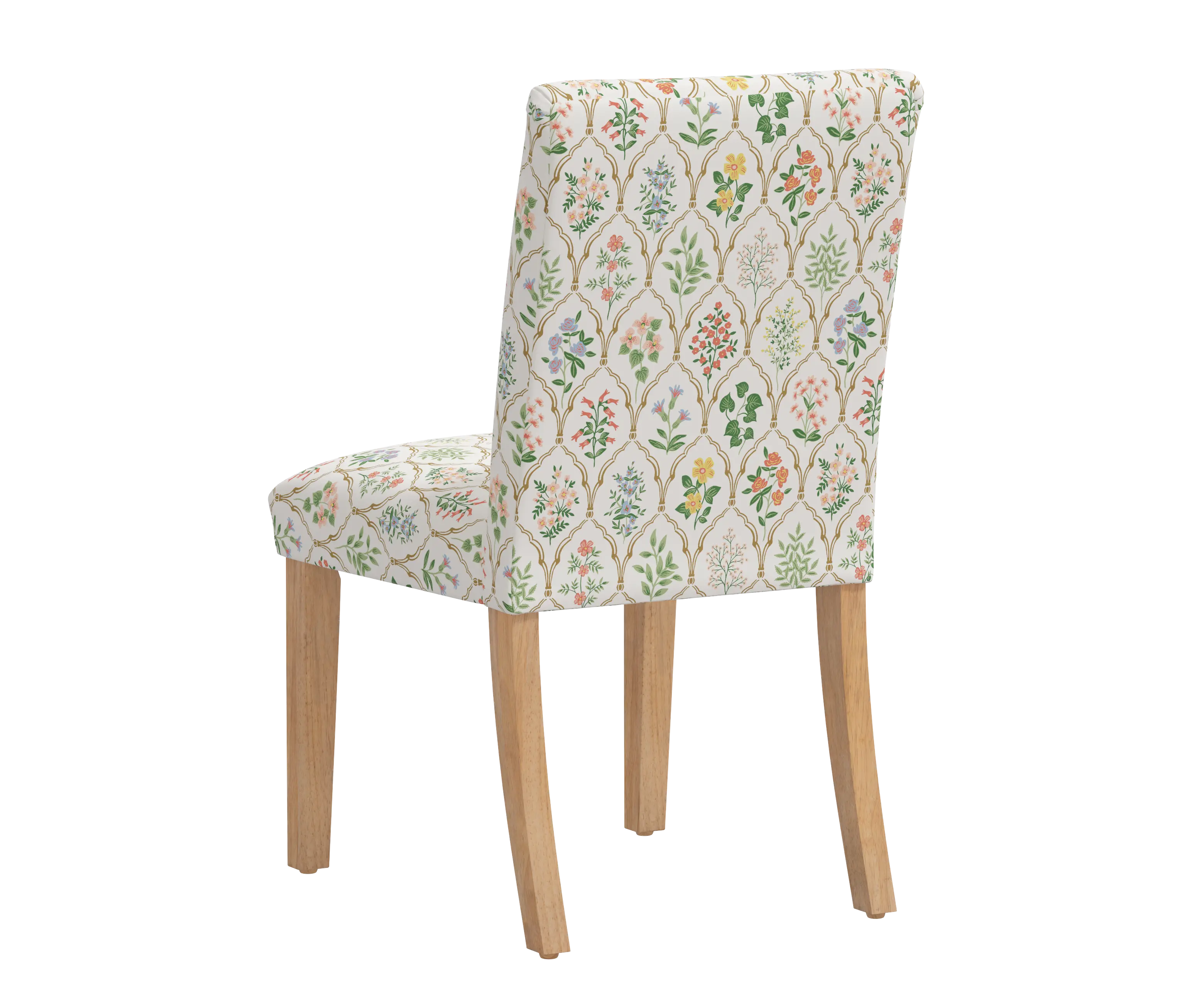 RPC63-6NATRPCHWTMLTLCB Rifle Paper Co Beth Hawthorn Multi Dining Chair-3