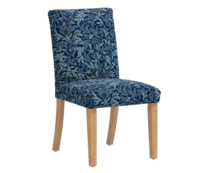 Rifle Paper Co Beth Willowberry Navy Dining Chair