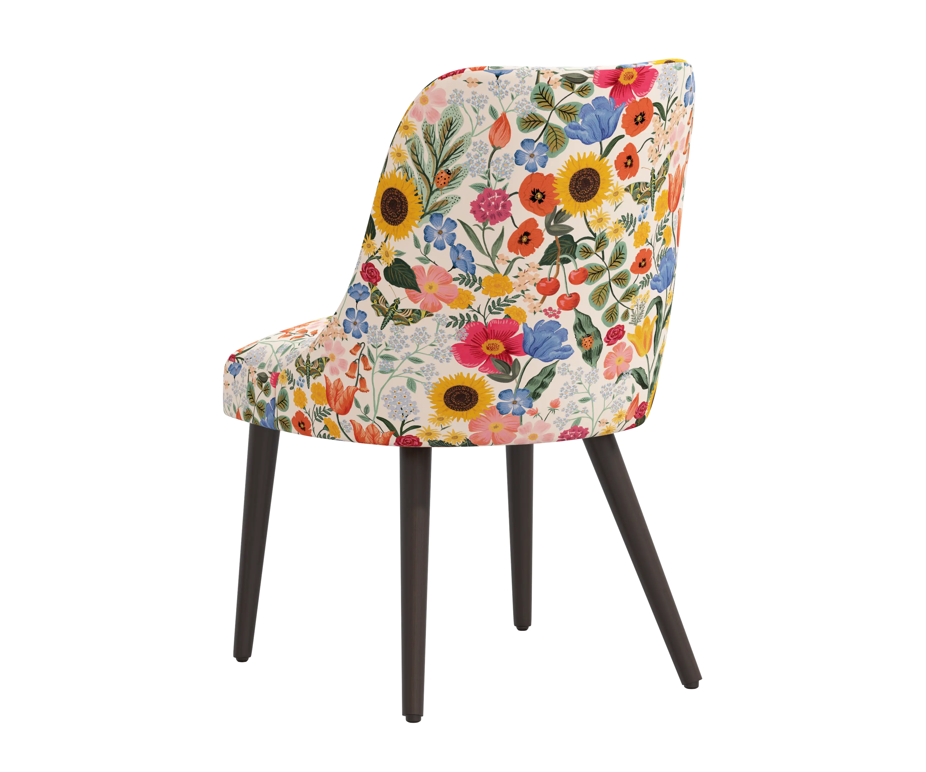RPC84-6RPCBLSBLSLCB Rifle Paper Co Tara Blossom Blush Dining Chair-3