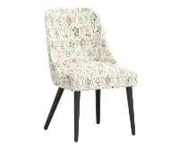 RPC84-6RPCHWTMLTLCB Rifle Paper Co Tara Hawthorn Multi Dining Chair