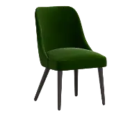 RPC84-6TTNEMR Rifle Paper Co Tara Titan Emerald Dining Chair