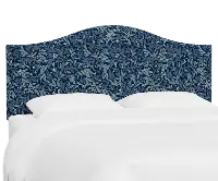 RPC910TRPCWLBNVLCB Rifle Paper Co Kenmore Willowberry Navy Twin Headboard