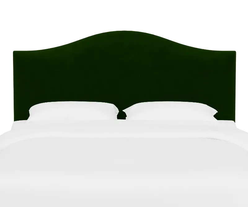 Rifle Paper Co Kenmore Titan Emerald Queen Headboard