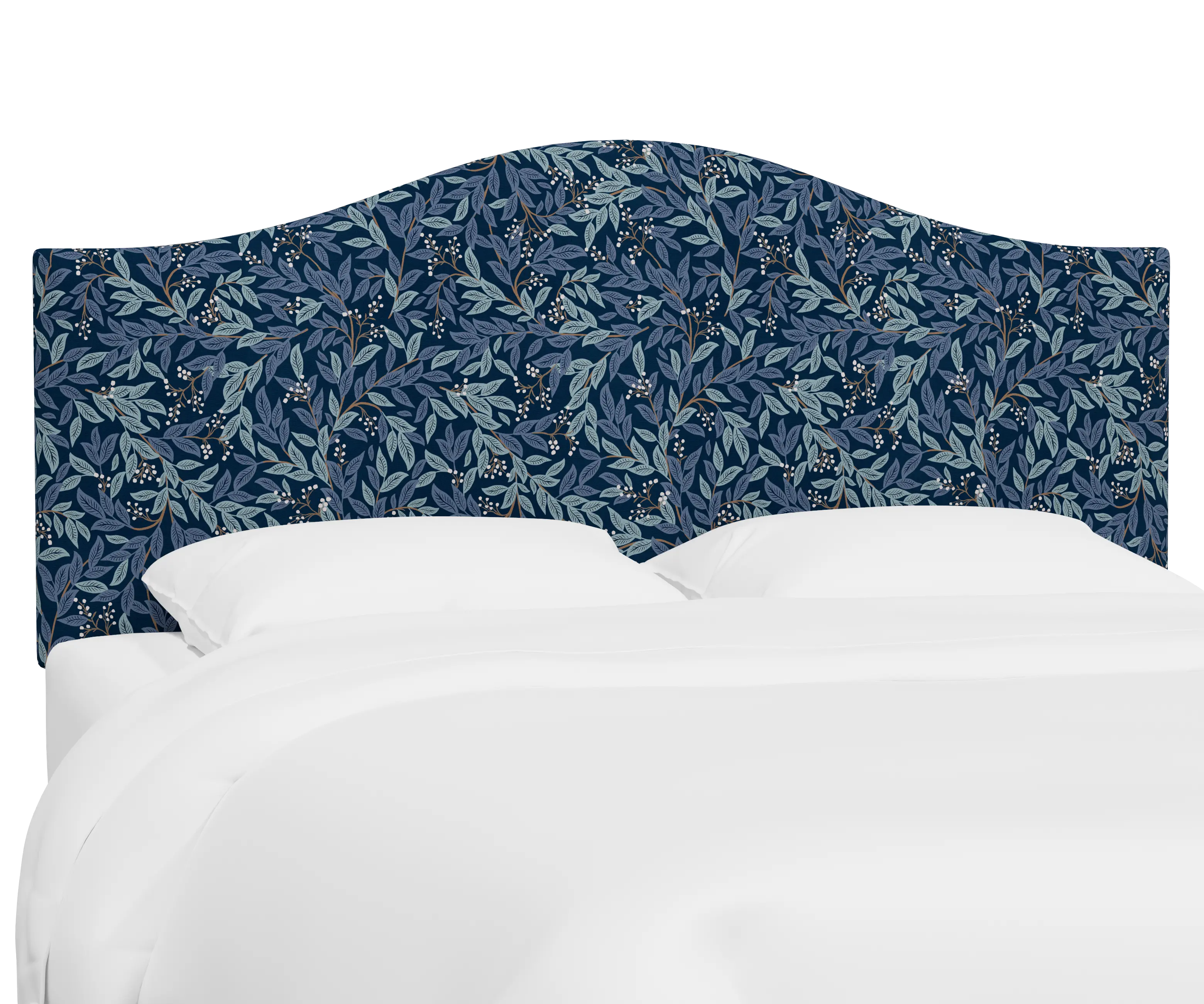 RPC913KRPCWLBNVLCB Rifle Paper Co Kenmore Willowberry Navy King Headboard-1