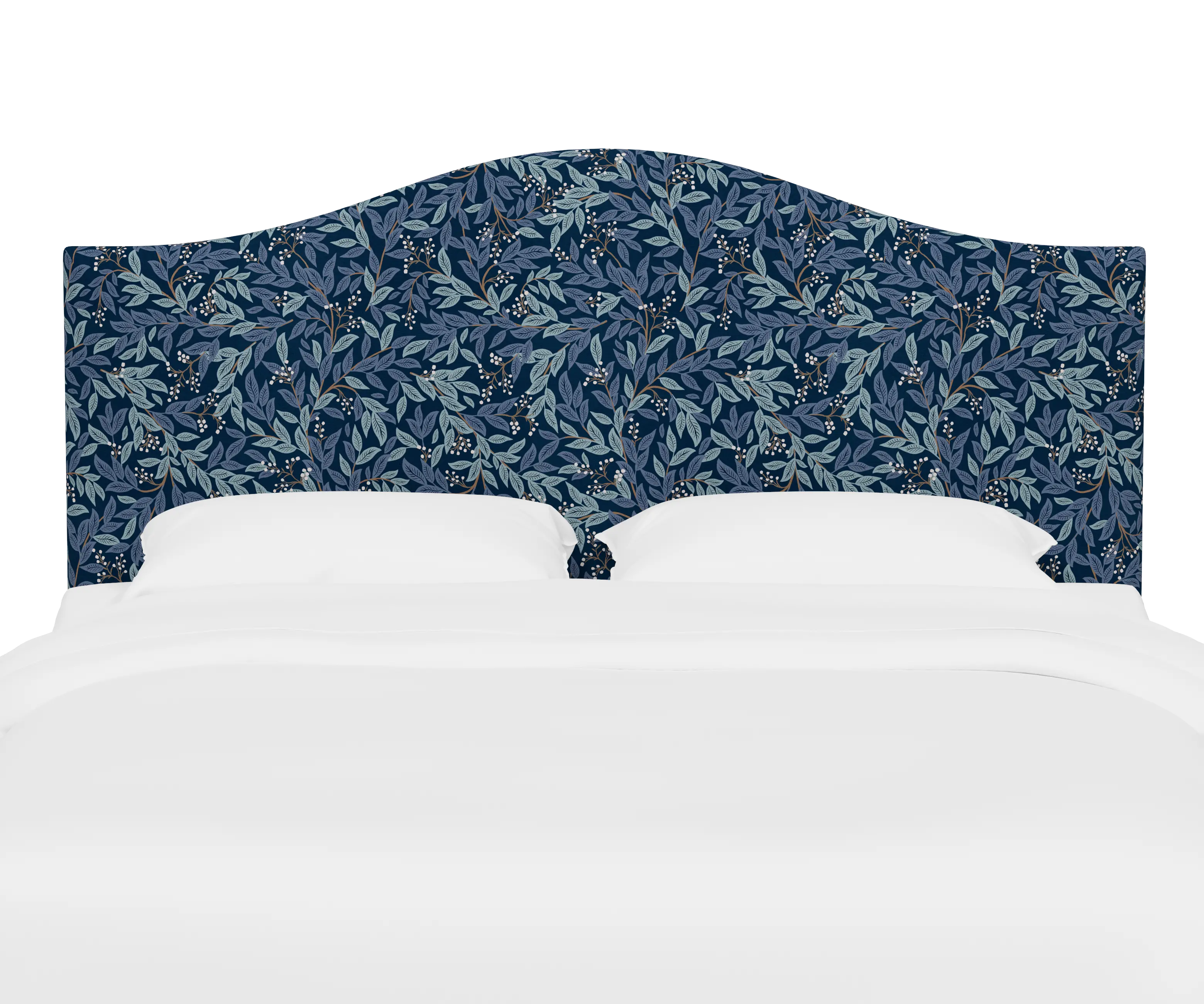 RPC913KRPCWLBNVLCB Rifle Paper Co Kenmore Willowberry Navy King Headboard-2