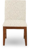 Beckton Light Walnut Upholstered Dining Chair