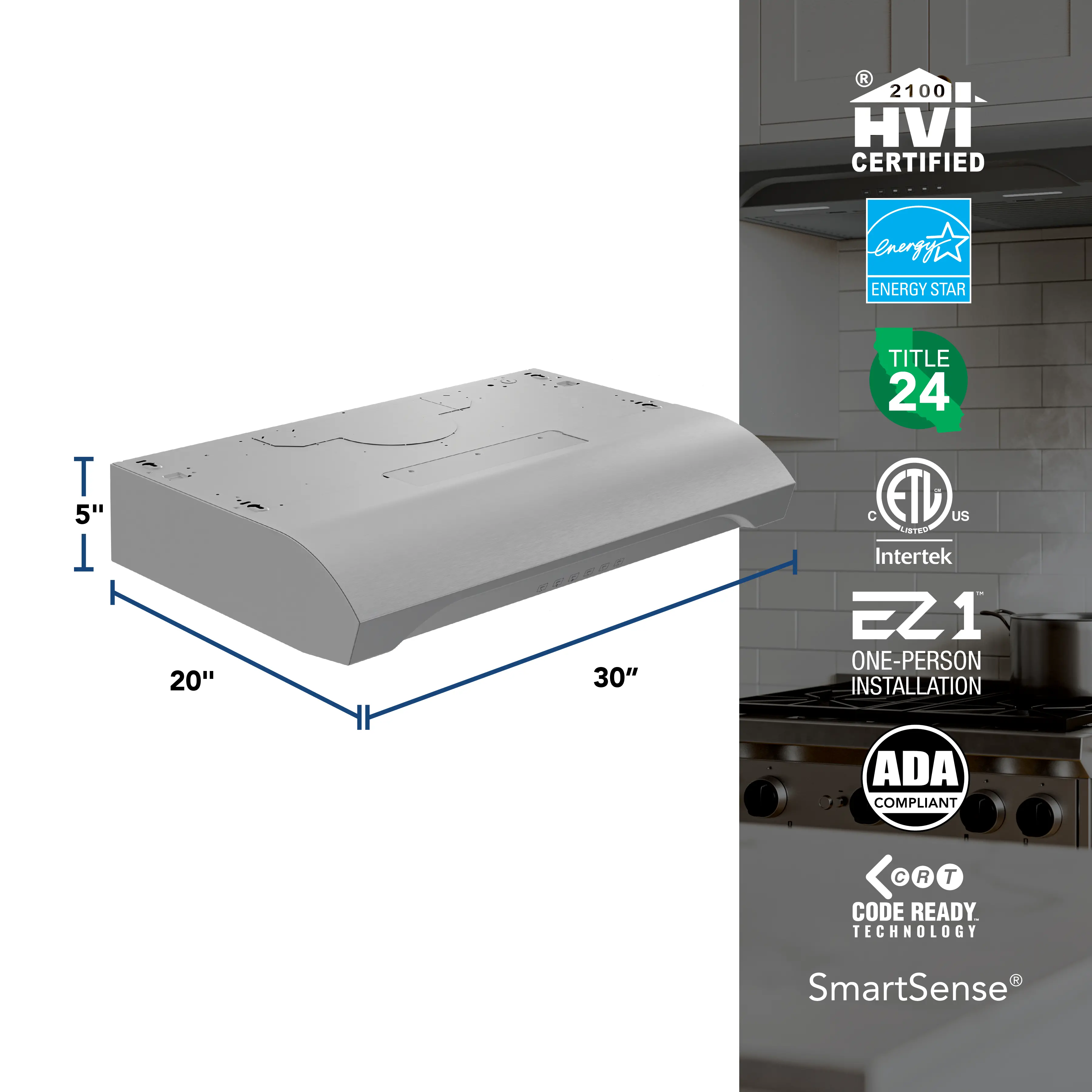 ALT3304SS Broan ALT3 Series 30  Under Cabinet Range Hood-3