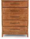 936-BR41 Shaker Lakes Brown Chest of Drawers