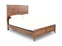 936-BED5/0 Shaker Lakes Harvest Brown Queen Bed