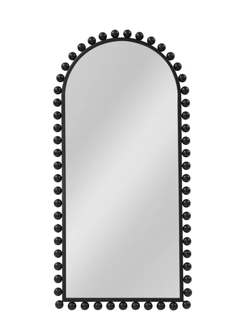 Claria Black Wall Mirror