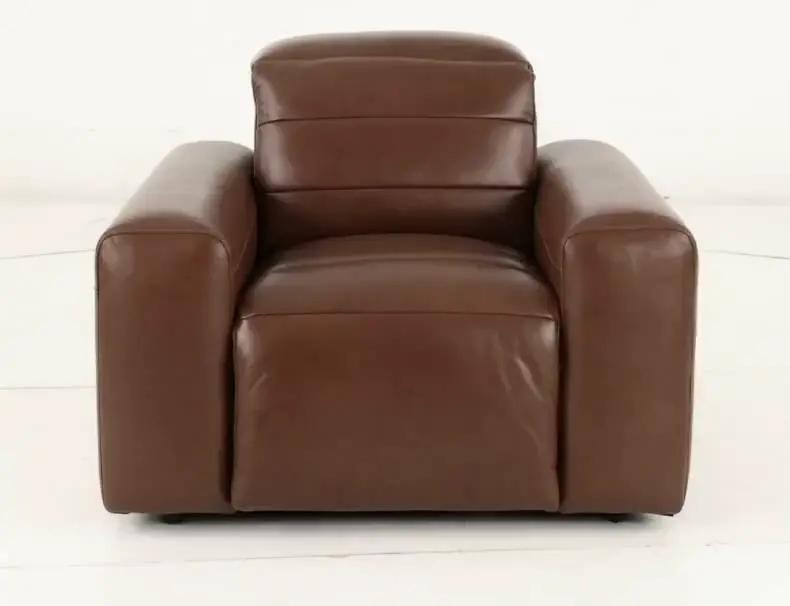 Matera Roast Brown Leather Power Recliner-13