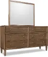 Langley Brown Dresser