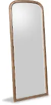 Langley Autumn Brown Floor Mirror