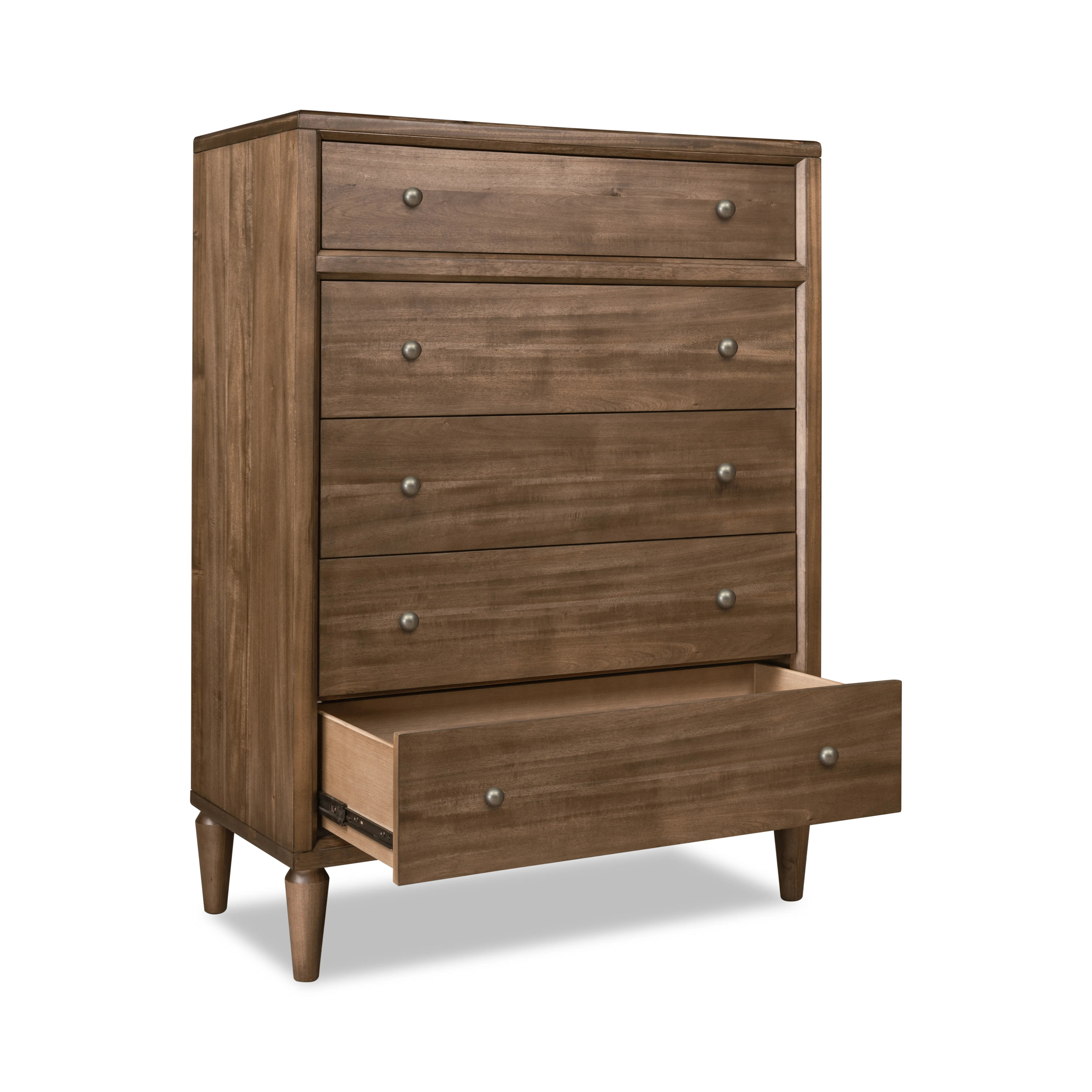 Langley Brown Chest of Drawers-2