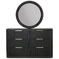 Genevieve Chocolate Brown Mirror