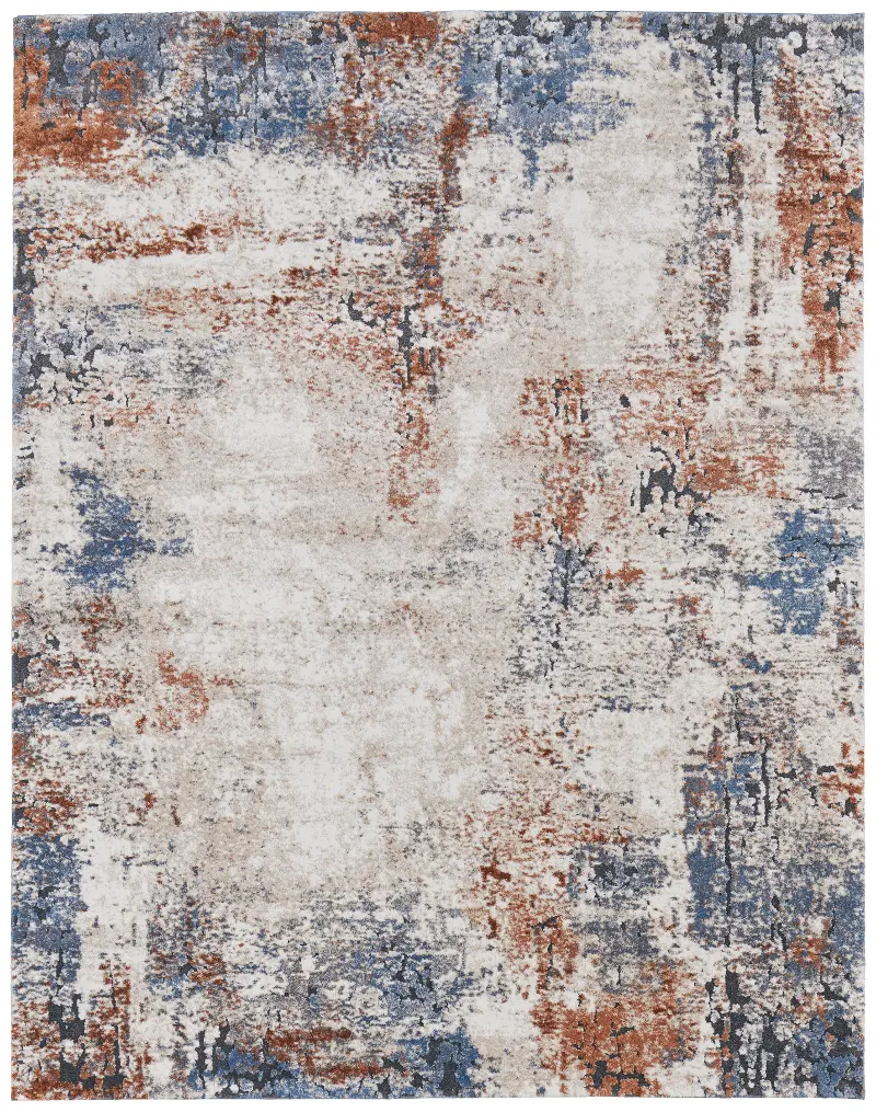 Gilmore 8 x 10 Multicolor Contemporary Area Rug