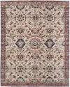 Pearson 8 x 10 Red and Ivory Area Rug