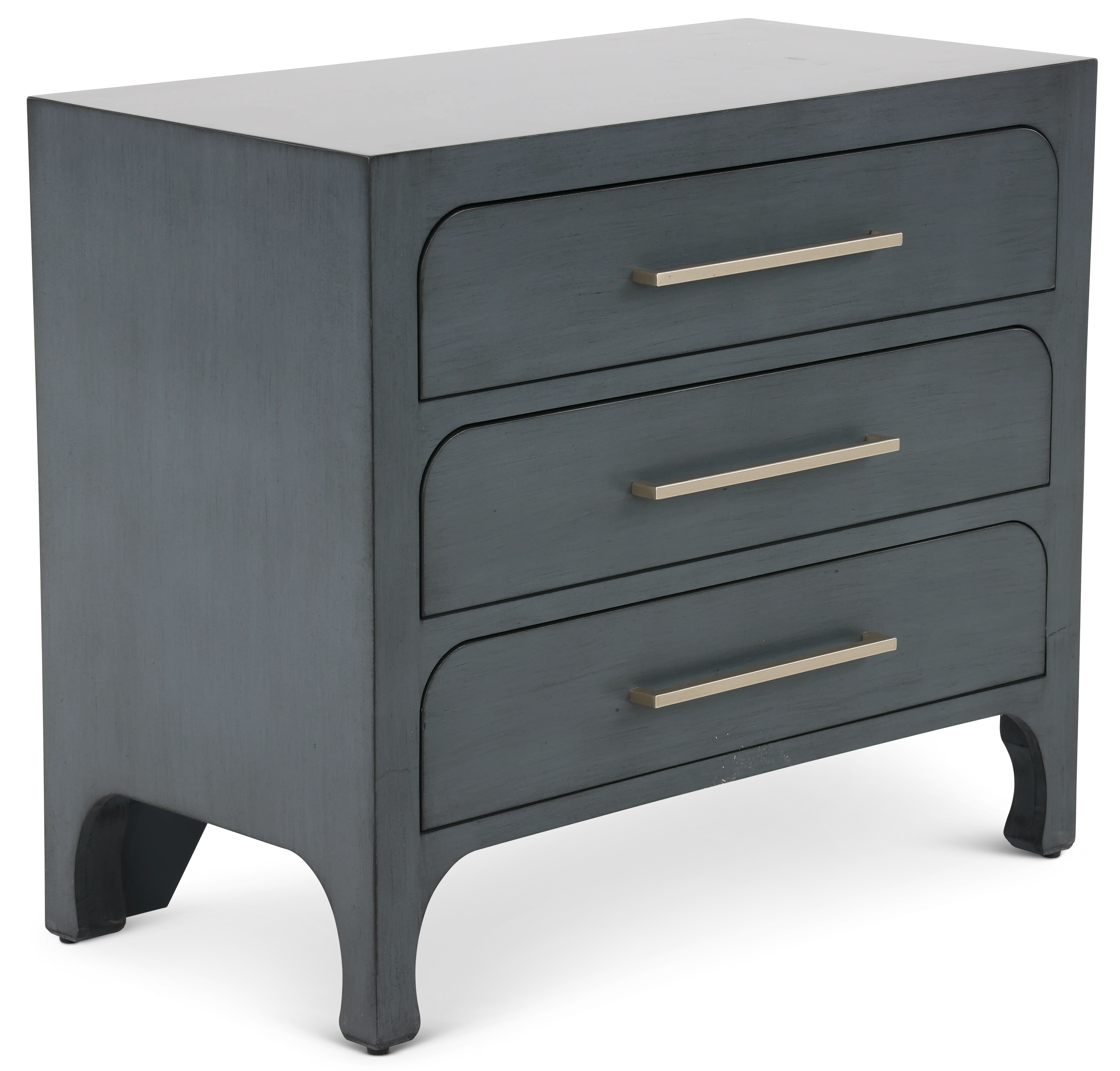 Gray 3-Drawer Accent Cabinet-2