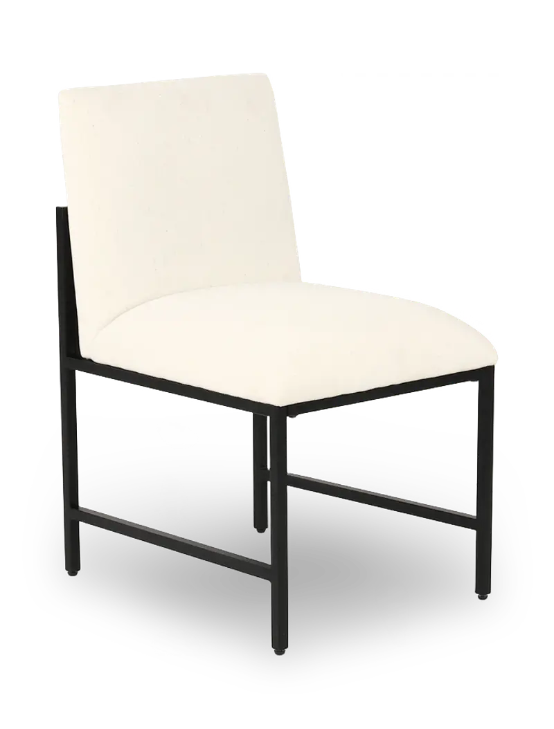 Ember Cream Upholstered Dining Chair
