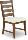 Wilton Medium Brown Ladderback Dining Chair