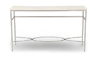 Zambezi Marble and Metal Sofa Table