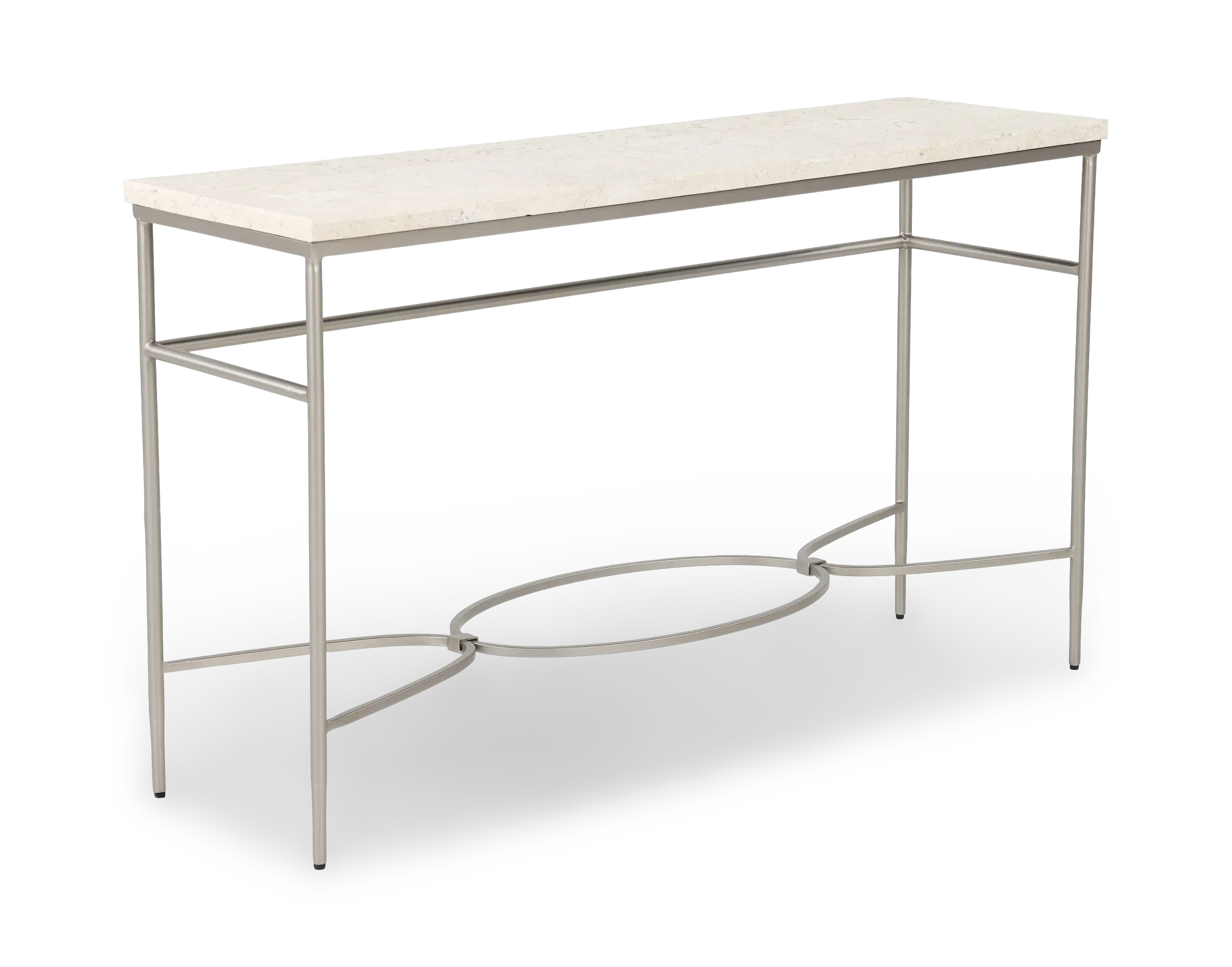 Zambezi Marble and Metal Sofa Table-4