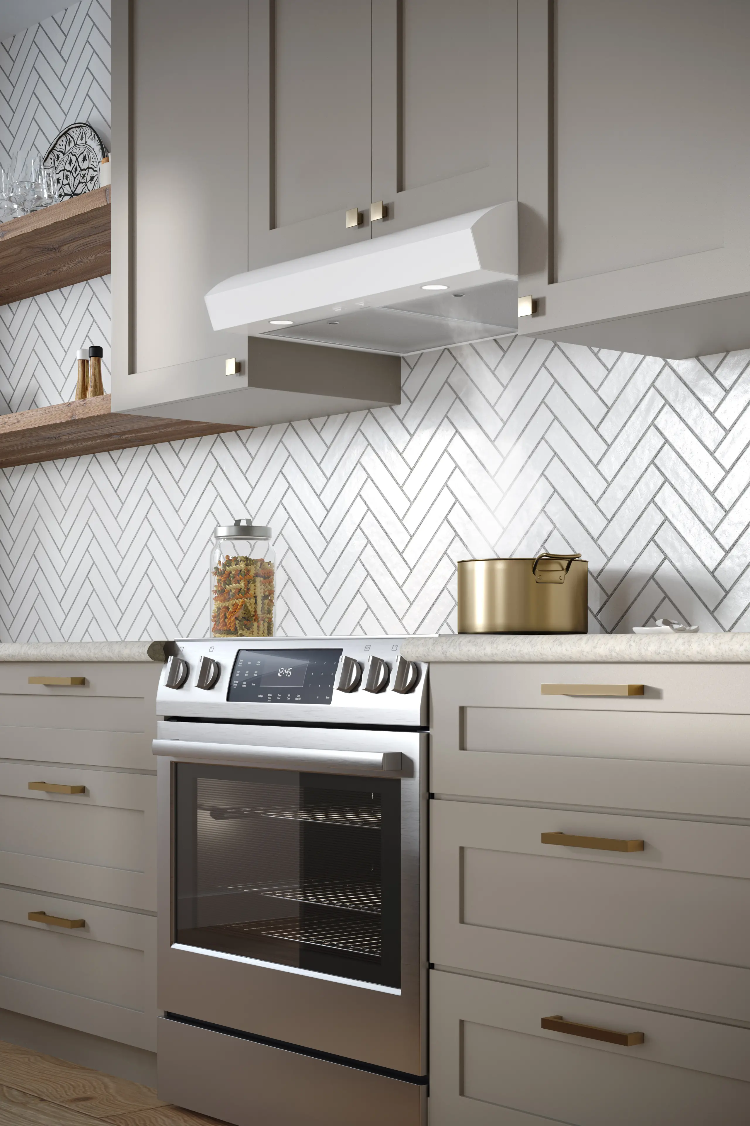 MTR1303WW Broan 30  Under Cabinet Range Hood - White-2