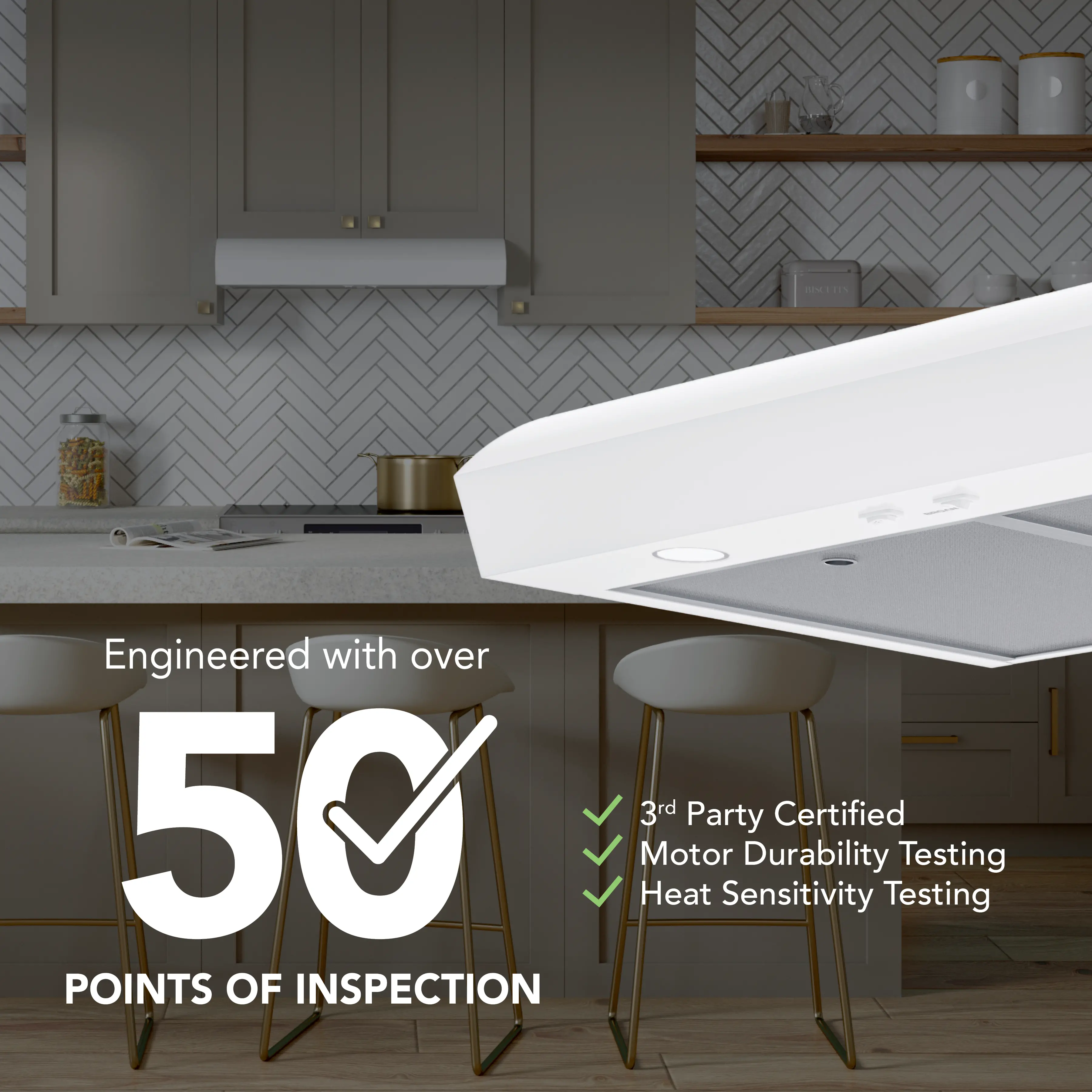 MTR1303WW Broan 30  Under Cabinet Range Hood - White-9