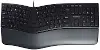 JK-4500EU-2 CHERRY KC 4500 ERGO Wired Ergonomic Keyboard - Black