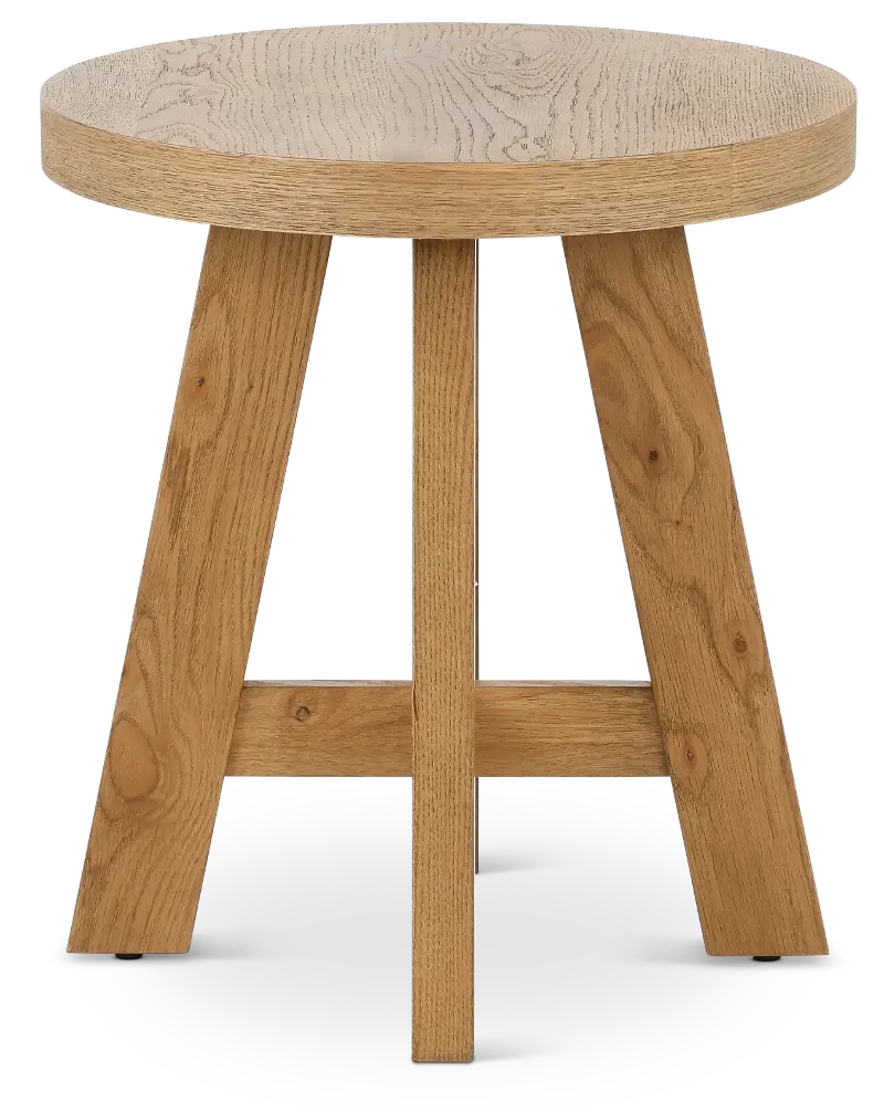 Boho Praire Oak End Table