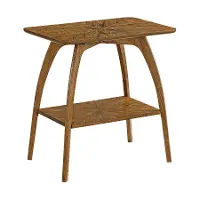 Lax Brown End Table