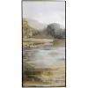 Summer View Option 1 Print Framed Canvas