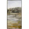 Summer View Option 2 Print Framed Canvas