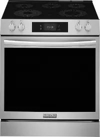 GCFE3070BF Frigidaire Gallery 30  Electric Range with Stone-Baked Pizza - Stainless Steel