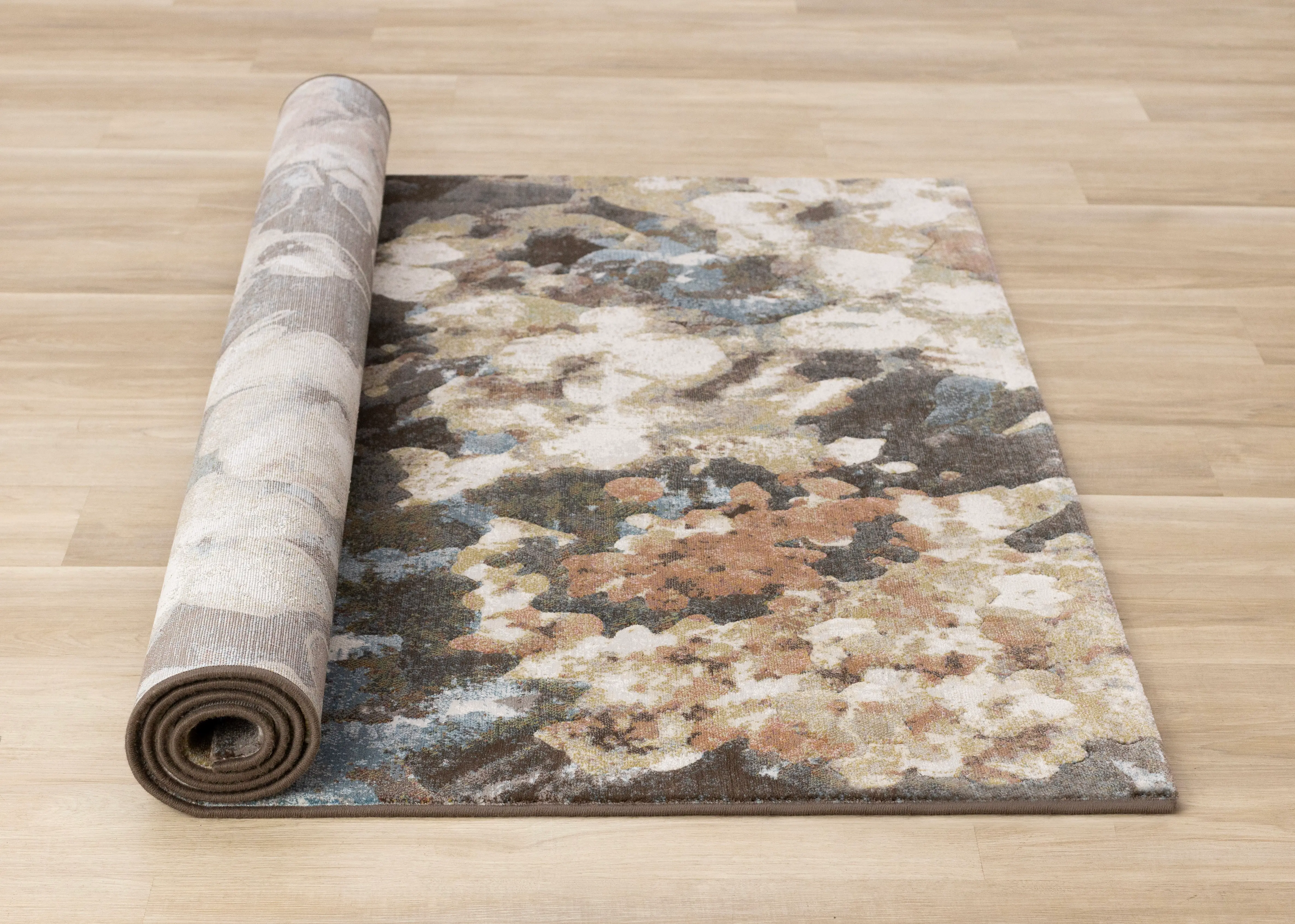 Aurora 5 x 8 Multicolor Elegant Floral Area Rug-3