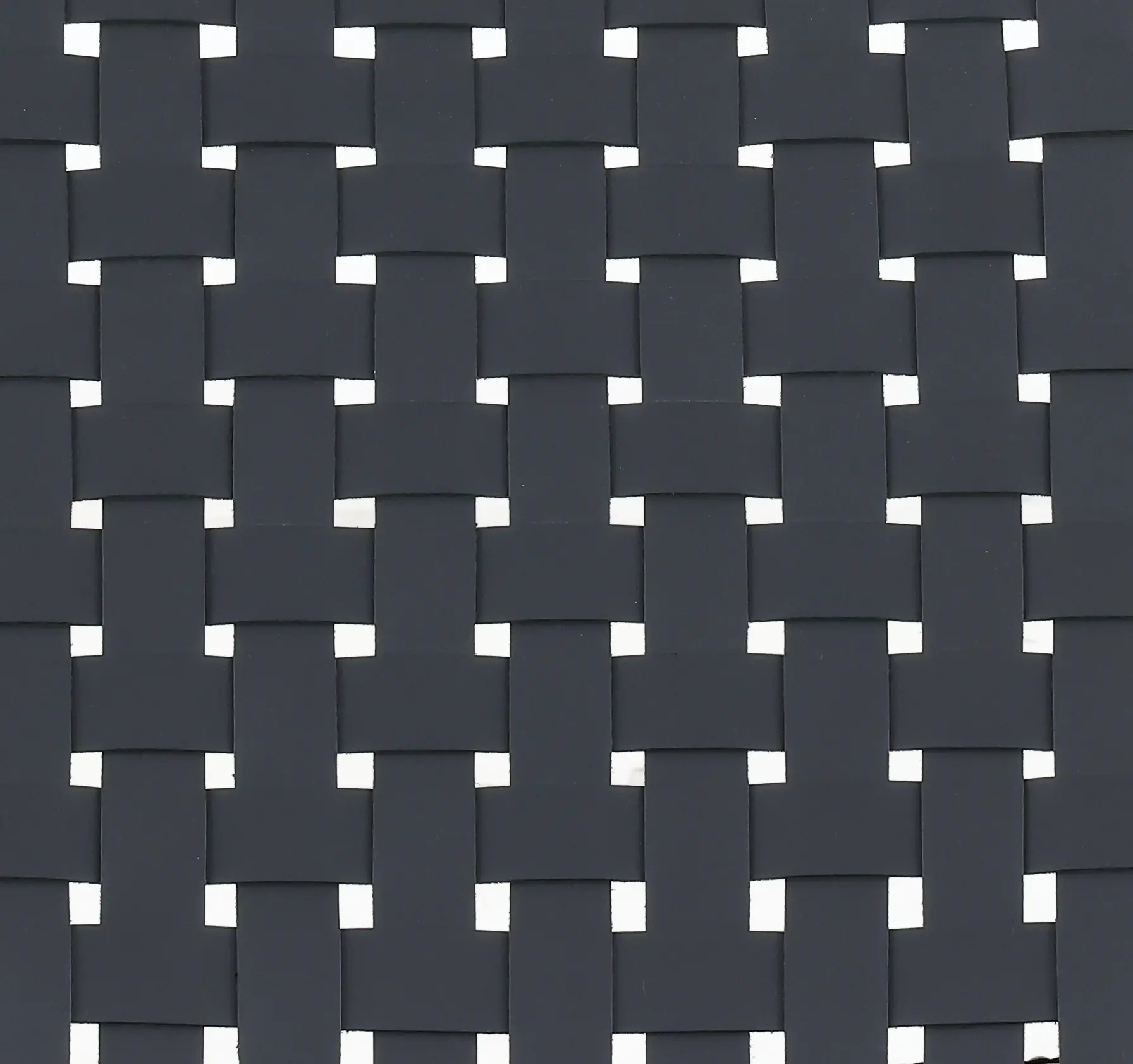 Woven Leather Black Folding Chair-8