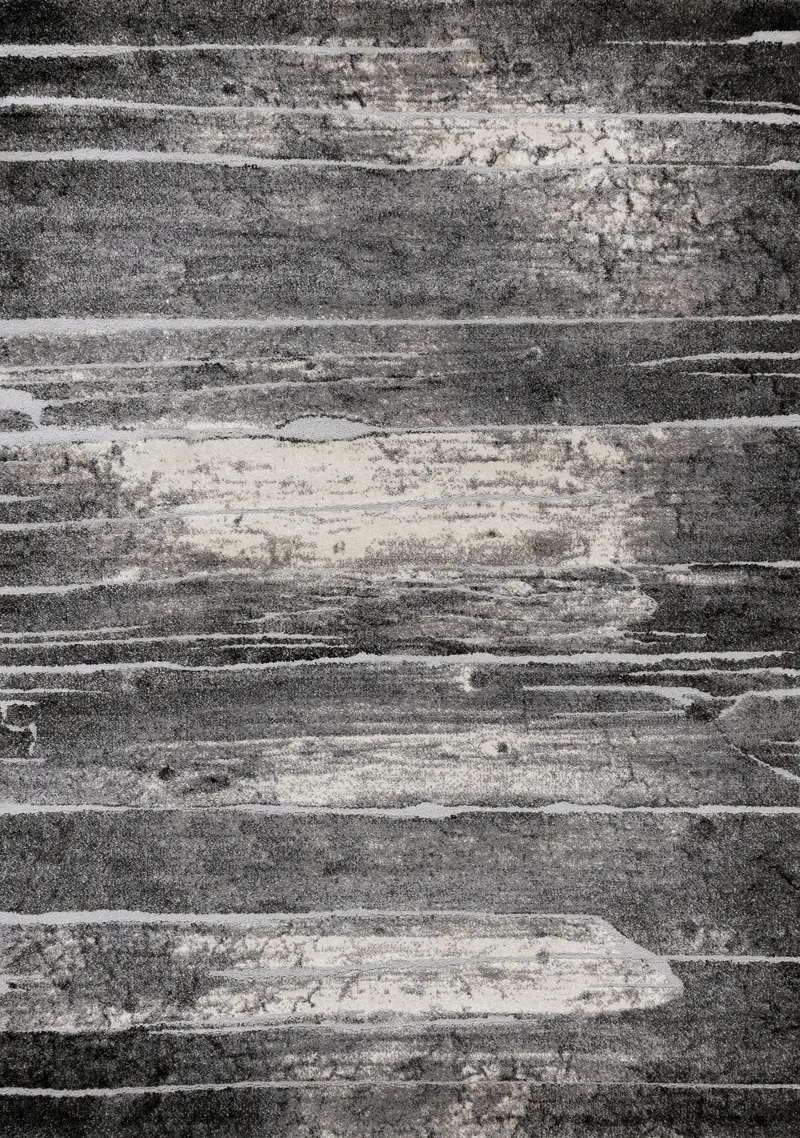 Montana 5 x 8 Gray and Cream Area Rug