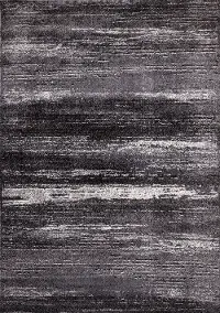 Maya 5 x 8 Gray Cream Variegated Frieze Area Rug