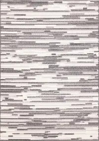 38037166160230 Perry 5 x 8 Gray Broken Lines Area Rug